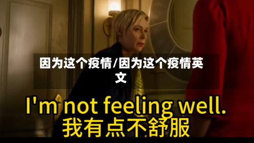 因为这个疫情/因为这个疫情英文