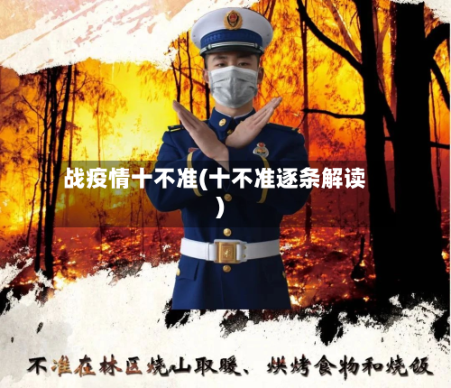 战疫情十不准(十不准逐条解读)-第2张图片