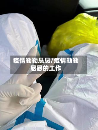疫情勤勤恳恳/疫情勤勤恳恳的工作