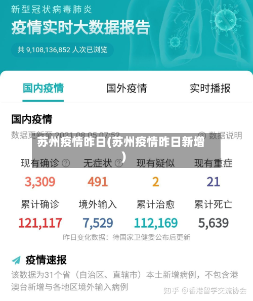 苏州疫情昨日(苏州疫情昨日新增)