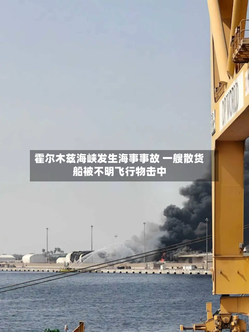 霍尔木兹海峡发生海事事故 一艘散货船被不明飞行物击中-第1张图片